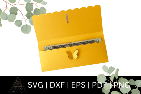 3D SVG Butterfly Money Holder Card Shapes Review