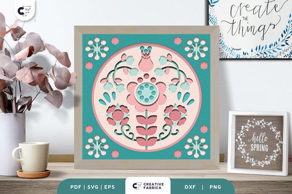 3D SVG for Seasons: Folk Spring Flowers Review