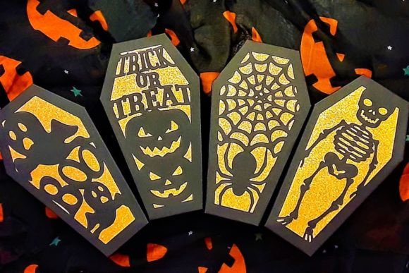 Halloween 3D SVG: Scary Coffin Review