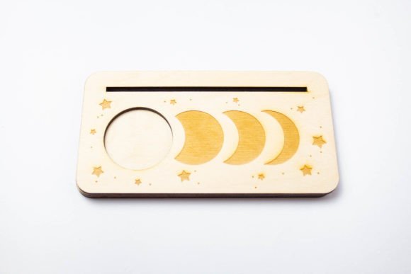 Moon Phases 3D SVG for Lifestyle And Hobbies