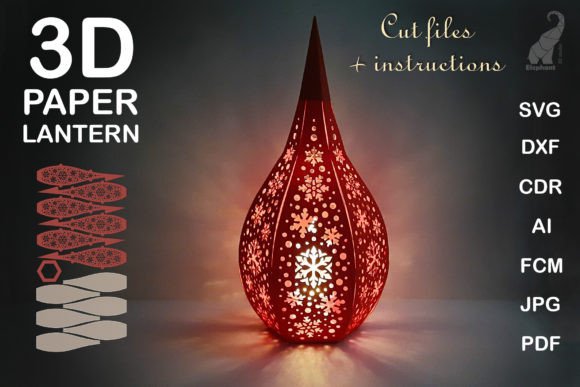 Review: 3D Christmas Lantern SVG for Sellers