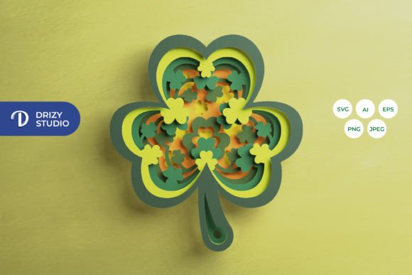 Reviewing St Patrick 3D SVG Shapes