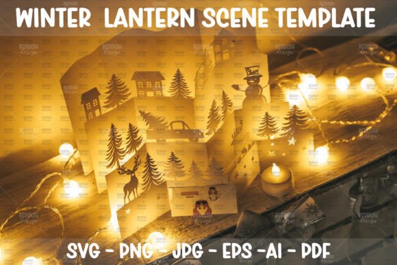 Reviewing the 3D Christmas Scene Paper Cut SVG