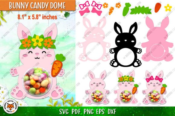 Reviewing the Easter Bunny Girl Candy Dome Design